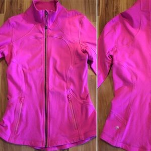 Lululemon Hot Pink Define Jacket